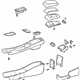 Ford 3F1Z-54045A36-EAA Console Assembly, Center