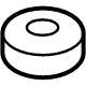 Ford NL3Z-8125-A Fan Assembly Insulator, Rubber