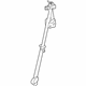 Ford FA1Z-58611B68-GA Lap & Shoulder Belt, Passenger Side