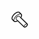 Ford -W714266-S300 Valve Stem Screw