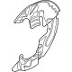 Ford LX6Z-2K004-D Backing Plate, Front Passenger Side