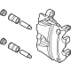 Ford JX6Z-2B121-N Caliper, Front Driver Side