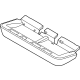 Ford M1PZ-78600A88-A Seat Cushion Pad, Rear Lower