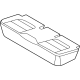 Ford M1PZ-7863804-CA Cushion Cover, Rear