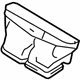 Ford 8A5Z-18C433-A Heater Duct, Lower
