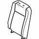 Ford HK4Z-6366601-DAA Seat Back Cover, Charcoal/Gray, Rear Driver Side