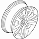 Ford FA1Z-1007-A Wheel, Alloy