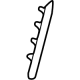 Ford JX6Z-16094-A Rail Reinforcement Front Bracket, Upper Passenger Side