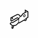 Ford EJ7Z-14A705-B Mount Bracket Retainer