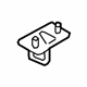 Ford EK4Z-61265A04-A Lower Striker, Passenger Side