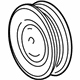 Ford XW4Z-8678-CA Idler Pulley, Upper