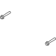 Ford -W719419-S439 Upper Control Arm Mount Bolt