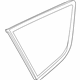 Ford FM5Z-5829710-B Glass - Quarter Window, Passenger Side