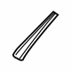 Ford AE9Z-7402228-AA Side Extension, Front Passenger Side