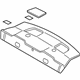 Ford BR3Z-6346668-AB Package Tray, Charcoal Black, Rear