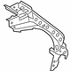 Ford EJ7Z-7841058-A Corner Reinforcement, Passenger Side