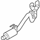 Ford 7C3Z-5230-D Muffler, Front