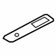 Ford BL1Z-14527-AA Switch Bezel, Charcoal, Rear Driver Side