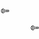 Ford -W720775-S439 Tie Down Hook Screw, Driver Side