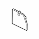 Ford LB5Z-7845522-AB Partition, Rear Driver Side