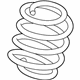 Ford CK4Z-5310-J Coil Spring, Front