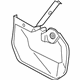 Ford BK3Z-16103-AA Mud Guard, Front Driver Side