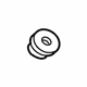 Ford -W520102-S441 Hinge Nut