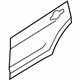 Ford DB5Z-7820000-AAQ Nameplate, White, Rear Passenger Side
