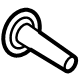 Ford -W714836-S451 Center Seat Belt Screw