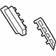 Ford EM2Z-19893-AC Louver, Inner Passenger Side