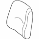 Ford 6T2Z-7864810-AB Seat Back Pad, Passenger Side
