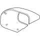 Ford M1PZ-17D743-B Mirror Cover, Black, Front Driver Side