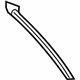 Ford FR3Z-6302564-B Upper Weatherstrip Retainer, Front Passenger Side