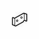 Ford BK3Z-61103B77-B Rear Body Panel Support Bracket, Driver Side