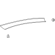 Ford LJ7Z-7803144-BA Pillar Molding, Passenger Side