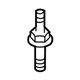 Ford -W710898-S437M Yaw Sensor Mount Stud