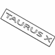 Ford 8F9Z-7442528-A Nameplate, Rear