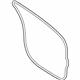 Ford FA1Z-5820530-A Door Weatherstrip, Passenger Side