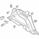 Ford FT4Z-5831013-AH Quarter Trim Panel, Rear Lower Driver Side