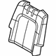 Ford DE9Z-7466600-FA Seat Back Cover, Charcoal, Passenger Side