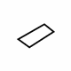 Ford 7A1Z-7822670-AA Switch Bezel Cover, Graystone