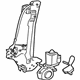 Ford 6L2Z-7827001-BA Window Regulator, Rear Driver Side