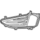 Ford MT4Z-15266-CB Outer Grille, Driver Side