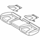 Ford FT4Z-5863840-E Seat Cushion Pad, Rear Passenger Side