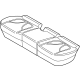 Ford FA1Z-5863804-AE Cushion Cover, Sandstone