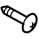 Ford -W719285-S450B Hook Screw, Rear
