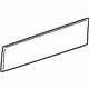 Ford 7L2Z-7820878-AA Body Side Molding, Black, Front Outer Passenger Side