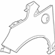 Ford DM5Z-16005-A Fender, Front Passenger Side