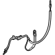 Ford ML3Z-1640180-D Release Cable, Rear Lower Passenger Side