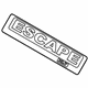 Ford 8L8Z-7842528-A Nameplate, Rear